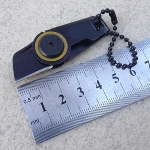 Outdoor camping equipment EDC mini portable multifunction keychain knife Keychains Accessories Survival Self-defense Tool FW069
