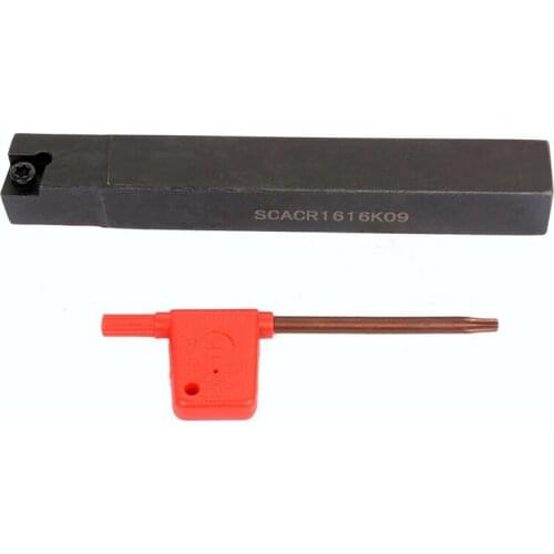 SCACR1616K09 16x125mm Lathe External Turning Tool Holder FOR CCMT09T304 INSERT