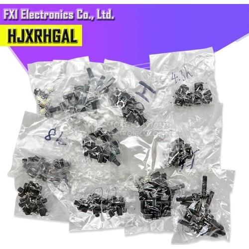 140pcs/lot 14types Momentary Tact Tactile Push Button Switch SMD Assortment Kit Set Life 100000 times Promotion Price