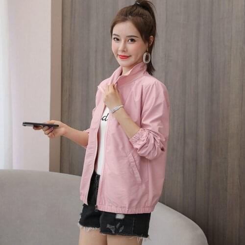 Trench Coat Women 2021 New Spring Autumn Outerwear Lady Short Windbreaker Coat Female Lining Thin Section Top plus Size R934