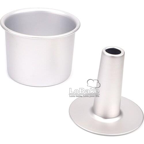 5 inches heightened round hollow angel shape aluminium cake mold bread mould toast box pan tin moule DIY bakery supplies