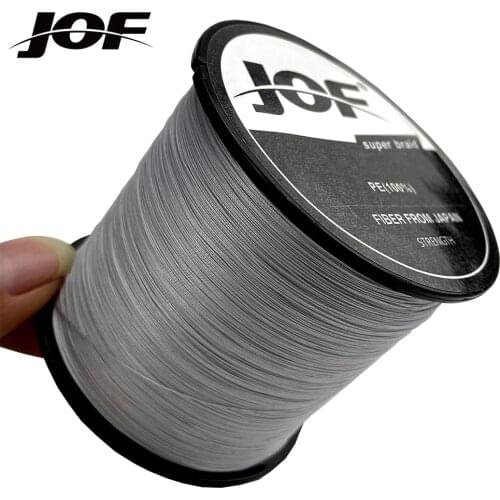 JOF 500M Japan Multifilament 100% PE Braided Fishing Line 18LB to 96LB
