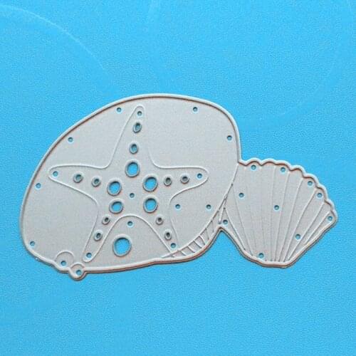 YLCD1029 Shell Metal Cutting Dies For Scrapbooking Stencils DIY Album Cards Decoration Embossing Folder Die Cuts Template Tools