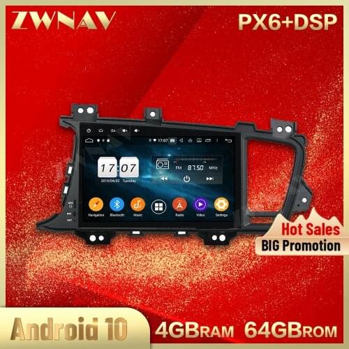 2 din Android 10.0 screen Car Multimedia player For KIA K5 OPTIMA 2014 BT video audio stereo wifi GPS navi head unit auto stereo