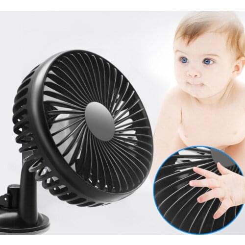 Single Head Car Fan Universal Large Wind Three Speed Control USB Car Fan