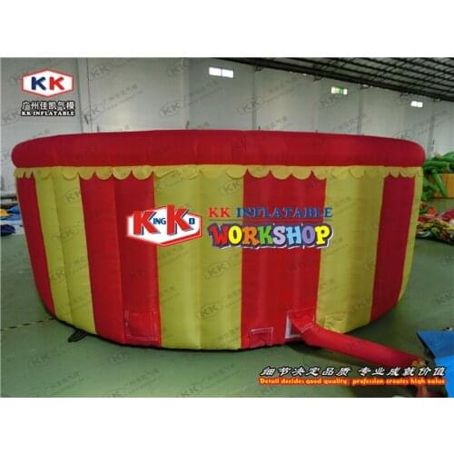 Large circular fire tent Fire shelter emergency escape training shed Smoke barrier experience inflatable tent