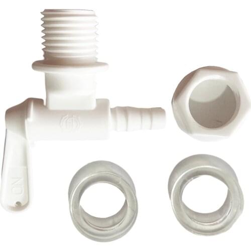 Fermenter Tap - Adjustable spout with bulkhead (24mm hole)