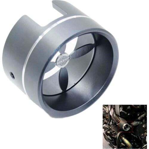 Bike GP Air inlet decorative cover diversion decorative ring for BMW R NineT Scrambler Prue 2017-ON Aluminum