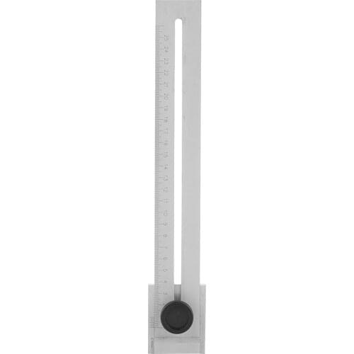 Carbon Steel Parallel Ruler Marker Gauge Precise Straight Ruler Marking Gauge Sliding Line Ruler