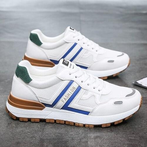 2021 Mens Shoes Old Sports Casual Shoes Comfortable and Versatile Mesh Shoes Korean Style Trendy Mens Trendy Shoes