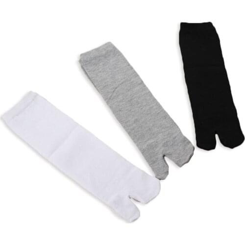 Harajuku Split Toe Sock For Men And Women Combed Cotton Breathable Japanese Kimono Flip Flop Sandal Split Two Fingers Socks