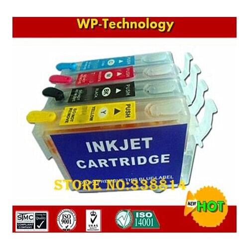 Full ink Refill cartridge suit for T1291 to T1294,suit for Epson SX230 SX235W SX420W SX425W SX430W SX435W SX438W SX440W,ARC chip