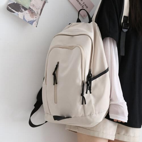 All-match Dark Pattern Backpack Women Men Large-capacity School Backpacks Bag Female Waterproof Travel Bags Ladies Ruckpack New