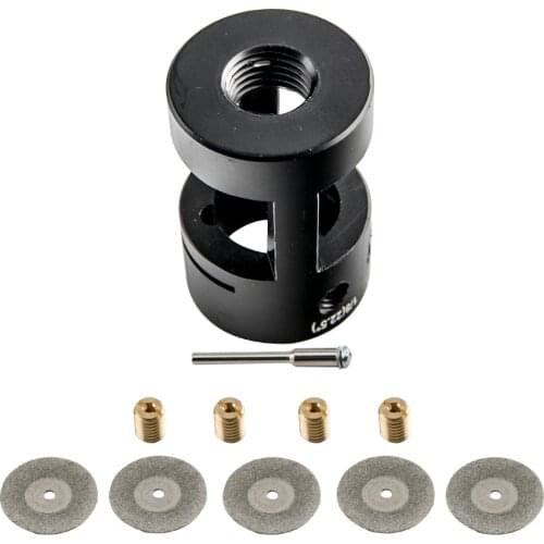 TIG Welding Tungsten Electrode Sharpener Grinder Multi-Angle & Offsets Cut Off Slot Multi Angle Offsets Aluminum