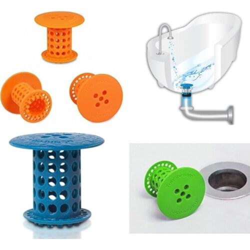 Bathroom Drain Hair Catcher Bath Stopper Plug Sink Strainer Filter Sewer Dredge Device Shower Hair Stopper Bathroom Accessories