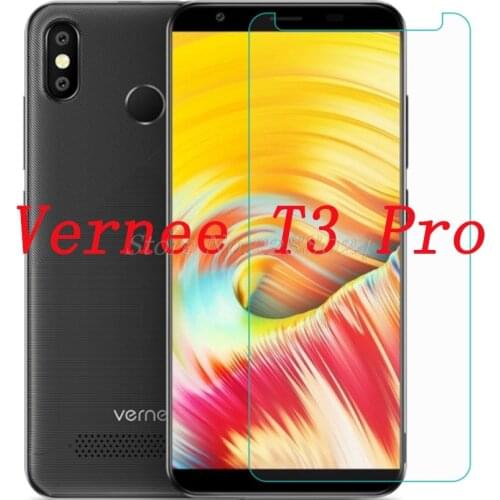 Smartphone 9H Tempered Glass for Vernee T3 Pro T3PRO Explosion-proof Protective Film Screen Protector cover phone