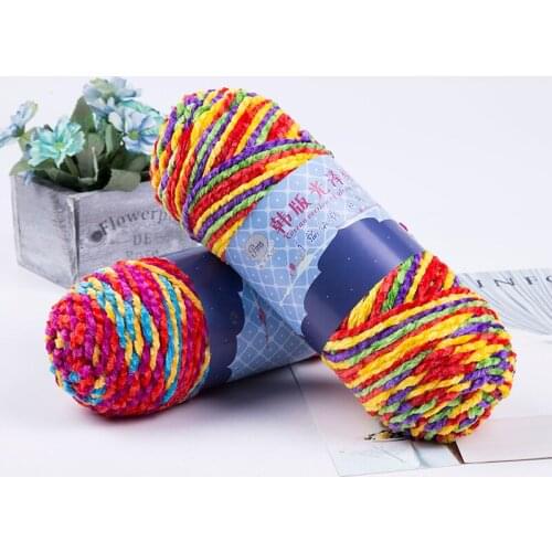 1ball=200g Velvet yarn Soft protein Cashmere Yarn silk wool baby Yarn crochet knitting Yarn cotton baby wool DIY sweater