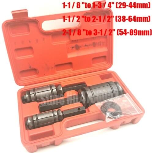 3pc Exhaust Tail Pipe Muffler Expander Spreader Tool Set Forged 1-1/8" to 3-1/2"