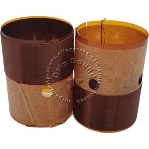 2pcs 25.5mm 25.5 Core 8ohm Bass Voice Coil KSV Kapton Woofer Sound Drive Speaker Repair Parts