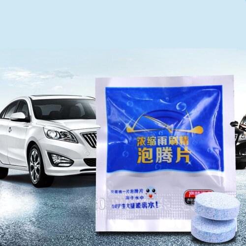 Hot Sale Car Windshield Glass Cleaner Effervescent Tablets Car Solid Wiper Wiper Auto Window Cleaner Car Accessorie