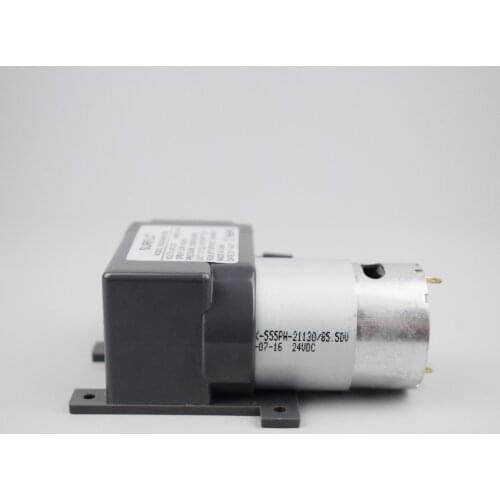SURFLO 12V DC Mini high vacuum pump -88KPA oil free hig flow air inflating pump 18LPM portable high pressure air compressor 3bar