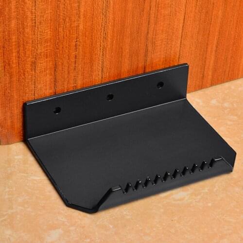 No Touch Foot Door Opener Silver / Black Safety Touchless Hands Free Door Opener Handle Bracket Thick Metal Hardware Accessories