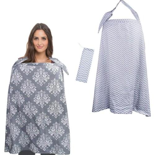 New Upgraded Excellent Cotton Shading Shawl Multi-purpose Breastfeeding Towel Mother out Travel Feeding Anti-glare Cover