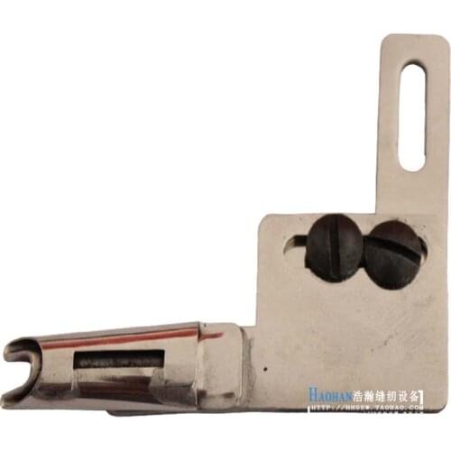 Towel sewing machine overlock machine special cleaning towel 10MM non-woven wrapping tube pull cylinder belt device