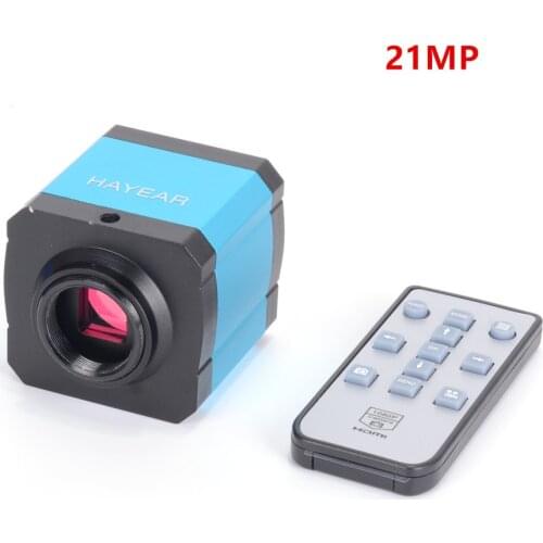 HD 21MP 2K 1080P 60fps Industrial Camera HDMI USB Simultaneous Output Microscope Magnifier TF Storage Phone Motherboard Repair
