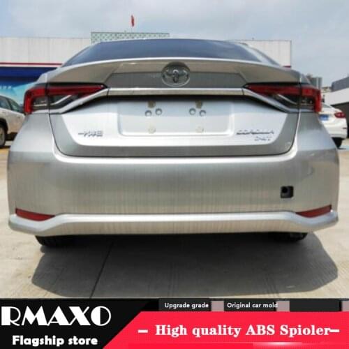 For Toyota Corolla Spoiler 2020-2021 Corolla ex Spoiler NF ABS plastic Material Car Rear Wing Color Rear Spoiler