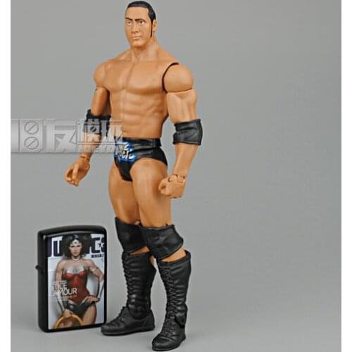 Unique! 16cm High Classic Toy Occupation Wrestling Gladiators The Rock Wrestler Action Figure Anime Figure Toys