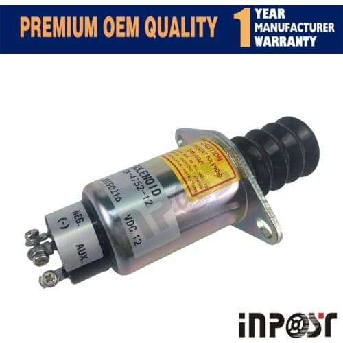 In Stock Stop Solenoid Valve 12V SA-4752-12 2003-12S7U1B2A For Woodward 2003