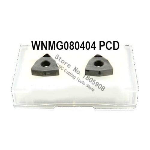 2PCS WNMG080404 PCD Diamond inserts ,Carbide Milling Inserts,CNC Insert, CNC Lathe Tool For MWLNR ,Free shipping