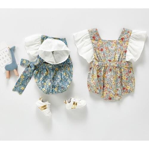 Baby Summer Wear Baby Girl New Cotton Children Romper Newborn Cute Jumpsuit Romper Clothes