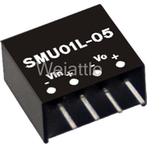 MEAN WELL original SMU01M-12 12V 84mA meanwell SMU01 12V 1W DC-DC Unregulated Single Output Converter