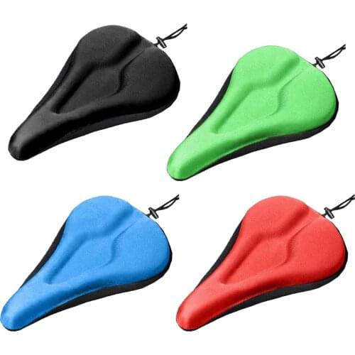 Soft Seat Cushion, Thick Gel Pad Exercise / Outdoor Seat Cover, Silicone Seat Cushion, Fits Cruiser, Bicycles