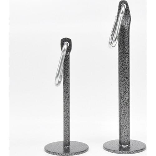 Weight Plate Loading Pin Weights Stand Gym Support Bracket Carabiner Hook