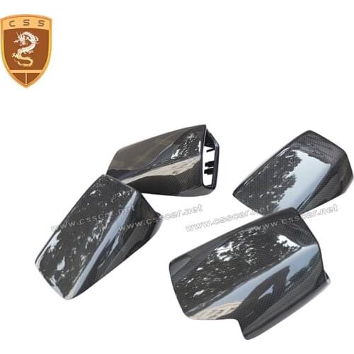 New Arrival 4 Pcs Lamborghini Huracan LP610 LP580 Air Condition Vent Cover dry carbon fiber interior trim parts wholesale 0018