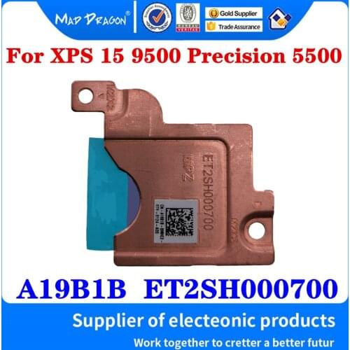 New A19B1B ET2SH000700 For Dell XPS15 9500 Precision 5550 Laptops IC Chip BGA Chipset South Bridge Chip Cooling Heatsink Bracket