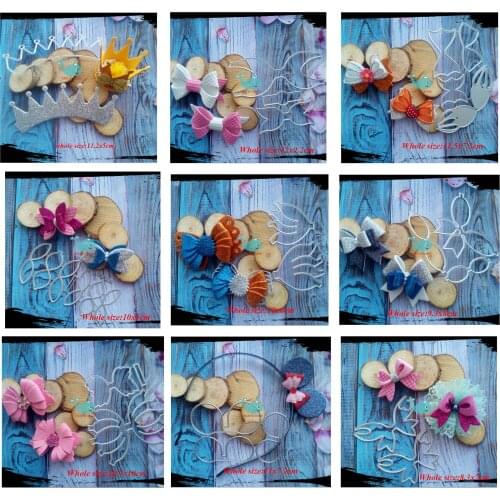 Hair hoop bow Craft Metal Cutting Dies cut die Cute Scrapbooking Paper Card Craft Embossing Dies 2020
