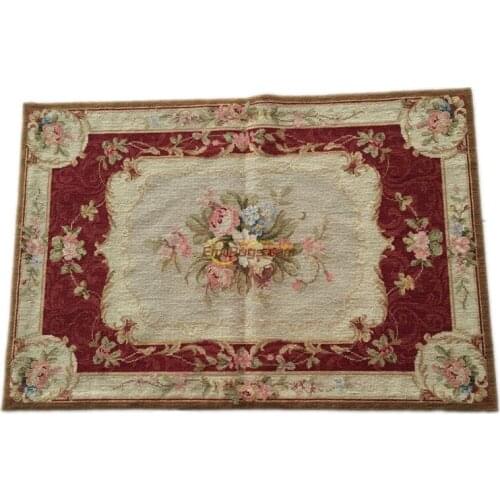 Large room rug aubusson needlepoint carpet kids bedroom carpet wool carpets for living room Rectangular carpet