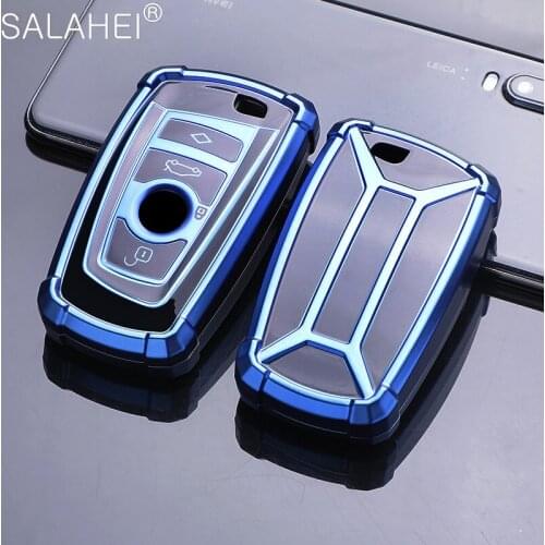 Luxury Soft TPU Car Key Case Cover For BMW 520 525 f30 f10 F18 118i 320i 1 3 5 7 Series X3 X4 M3 M4 M5 Car Key Shell Accessories