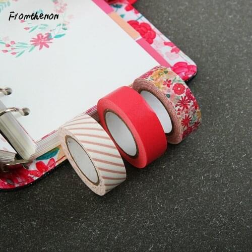 Mid Summer Series Washi Paper Tape Notebook Decorative Sticker Masking Adhesive Tape Office Stationery School Supplies