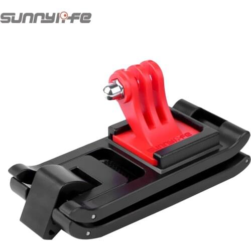Sunnylife Universal Backpack Clamp For Sports Cameras Apply to OSMO Action/OSMO Pocket/Gopro Etc Lightweight Camera Accessories