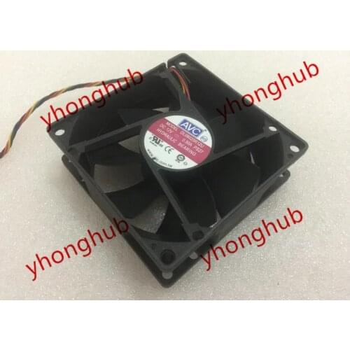 AVC DL08025R12U PS27 DC 12V 0.50A 80x80x25mm Server Cooling Fan