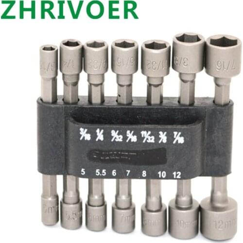 Inner and outer hexagon strong magnetic screwdriver, socket head, electric screwdriver, socket head, pneumatic socket wrench