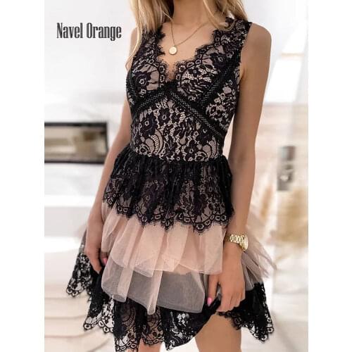 Women Deep V-Neck Ruffle Party Dress Spring Autumn Lantern Sleeve Shirring Patchwork Ladies Dress Printing Streetwear Vestidos