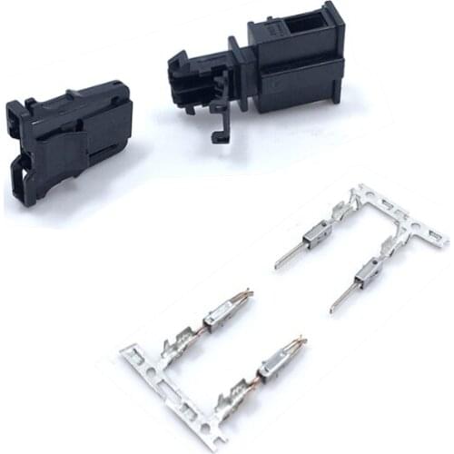 500 sets 2 pins Loud Speakers Sensor Plug 1J0971972 3B0972712 Waterproof Female Male Connectors DJ7029C-1.5-11/DJ7029C-1.5-21