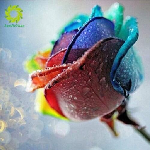 Diamond Embroidery Flowers Handmade Diamond Painting colorful Rose Picture Of Rhinestones Diamond Mosaic Home Decor Crafts Gift