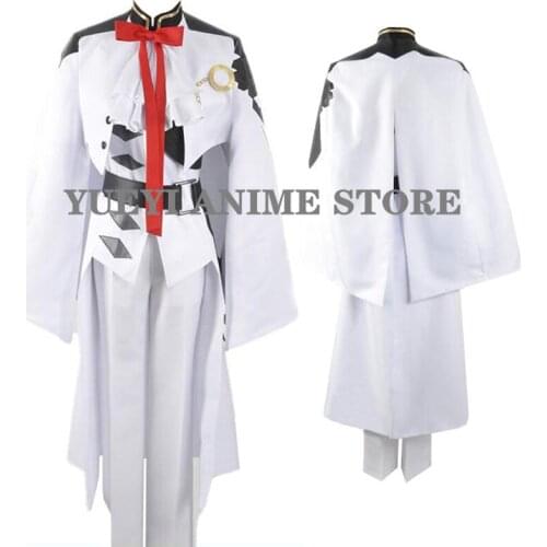 Seraph Seraph of the end Ferid Bathory Uniform Outfit Anime Cosplay Costumes Full Set